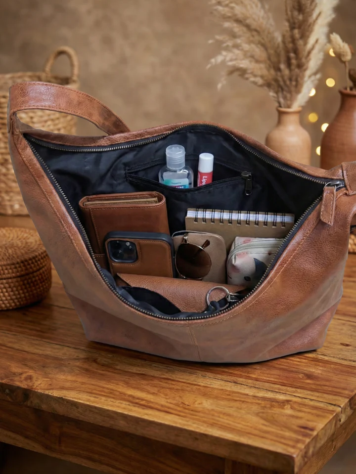 RevaCarry Large Capacity Soft Finish Lightweight Shoulder Handbag - Image 4