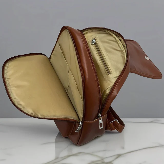 RevaCarry Waterproof Stylish Large PU Leather With Multiple Compartments Bag - Image 3